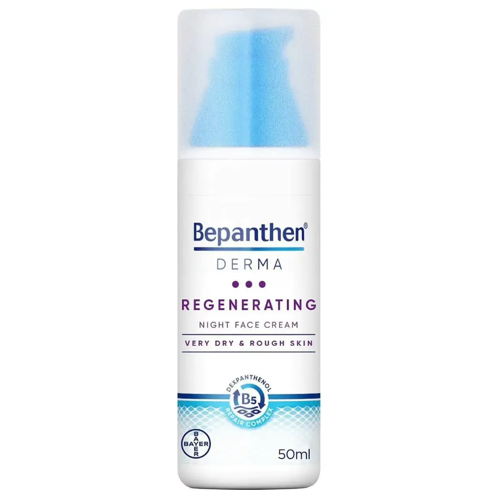  Bepanthen moisturizing cream كريم بيبانثين المرمم والمرطب _ Bepanthen derma regenerating night face cream بيبانثين كريم الترطيب الليلي