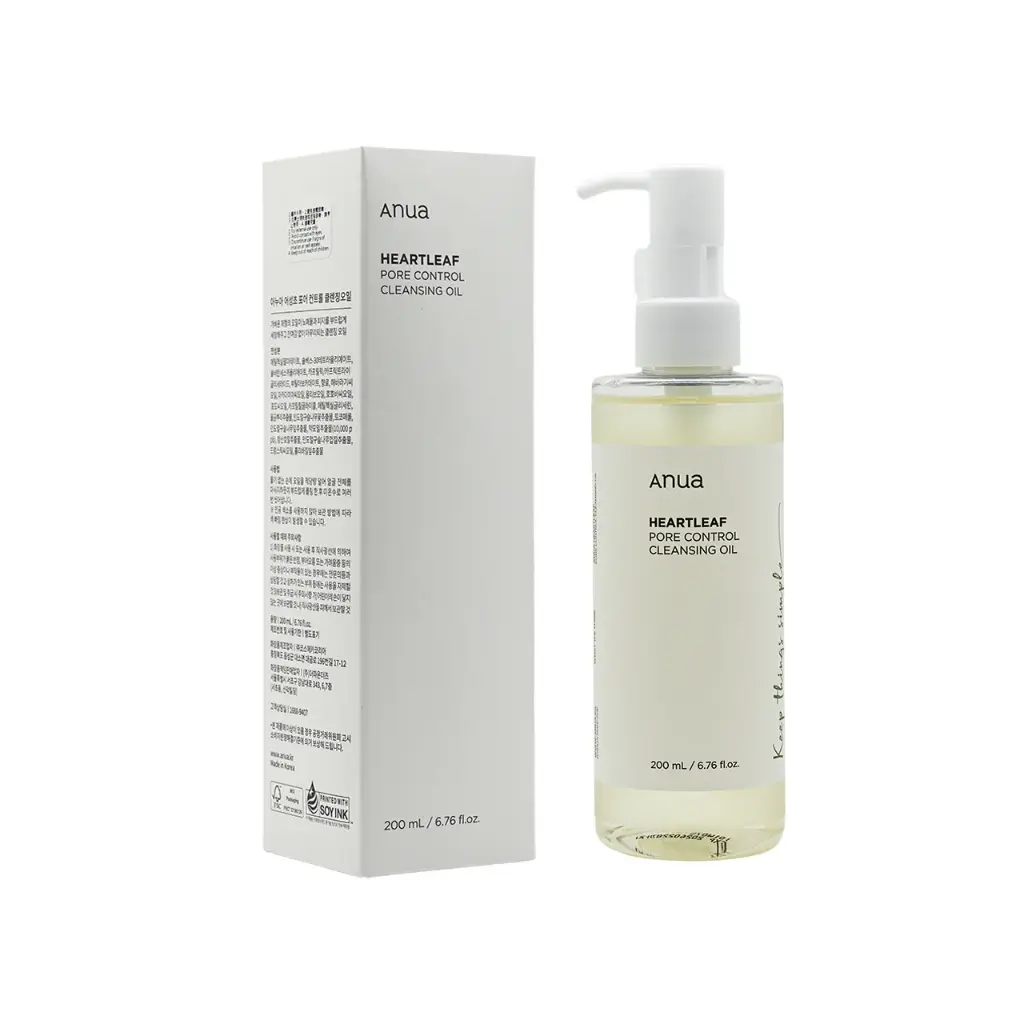 زيت أنوا هارتليف المنظف للتحكم في المسام _ Anua Heartleaf Pore Control Cleansing Oil