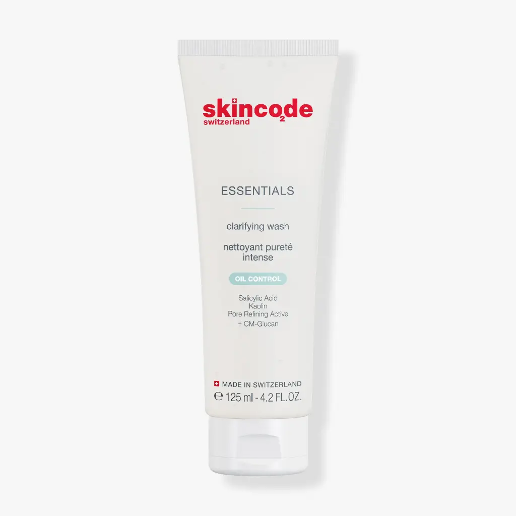 غسول سكين كود إسينشالز للتحكم في الزيوت _ SKINCODE ESSENTIALS OIL CONTROL CLARIFYING WASH 125 ml 