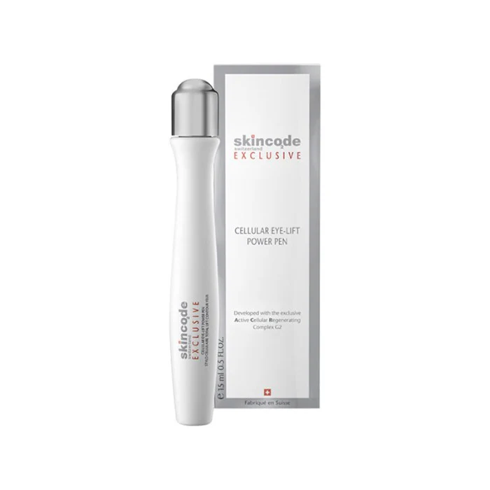  Skincode Exclusive Cellular Eye Lift Power Pen - 15ml | سكين كود قلم سيروم لمحيط العين - 15 مل