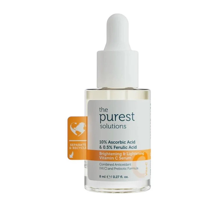  بيورست سيروم فيتامين سي حجم السفر 8 مل /Brightening Lightening Vitamin C Serum 8 ML Travel Size