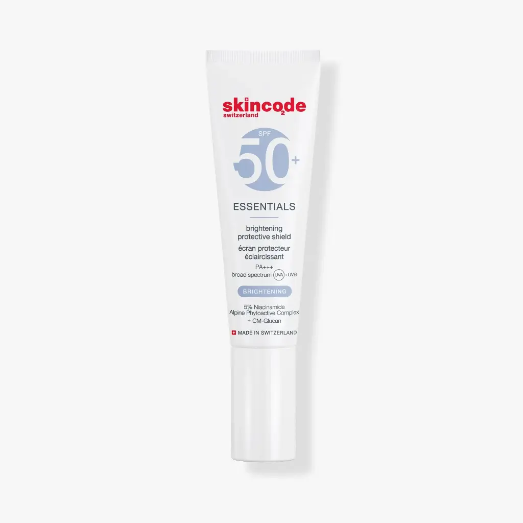 واقي شمس سكين كود SKINCODE Brightening Protective Shield Spf 50/Pa+++ 30ml 