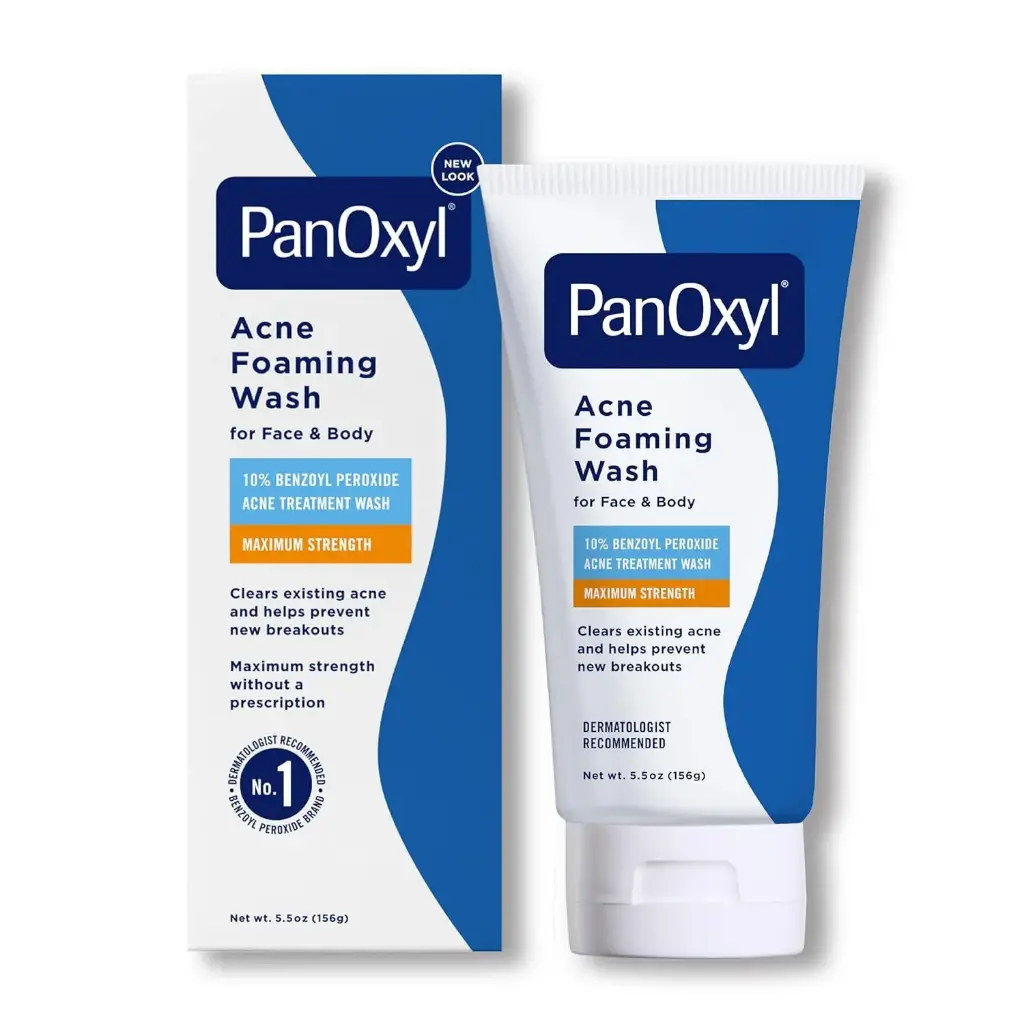 PanOxyl Acne Foaming Wash Benzoyl Peroxide 10% Max Strength-بانوكسيل غسول رغوي لحب الشباب البنزويل بيروكسايد 10%