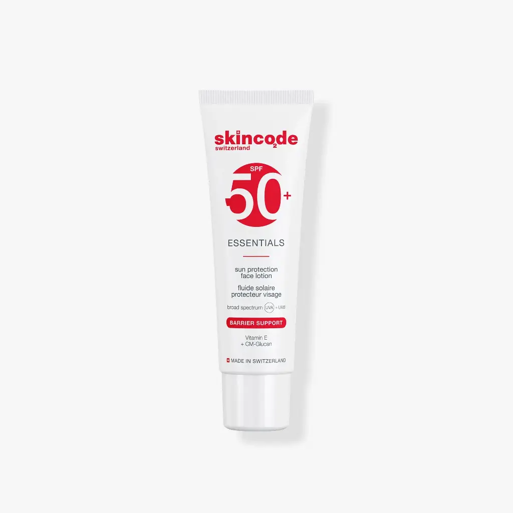  واقي شمس سكين كود SKINCODE Sun protection face lotion spf 50+ 100ml 