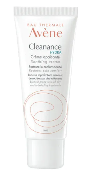 Avene Cleanance كريم مرطب و مغذي يعالج ml 40 Cream Hydra جفاف البشرة المصاحب لعلاجات حب الشباب