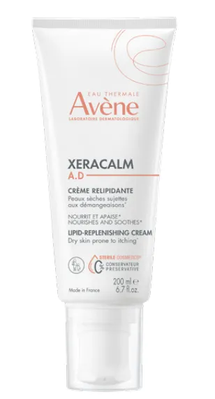 Avene Xeracalm A.D Cream 200 ml كريم مرطب و مغذي يعالج الاكزيما و الحكة و التهابات الجلد
