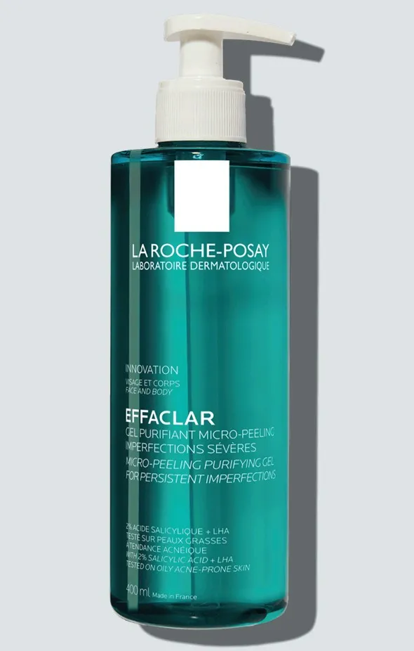 la roche posay Effaclar Micro-Peeling Purifying Gel 400 ml | جل مقشر لعلاج الشوائب للجسم من روش بوزيه
