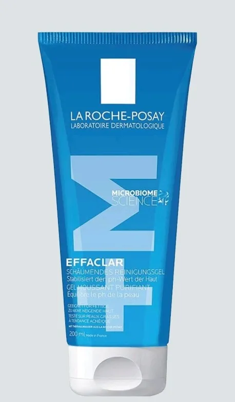 la roche posay Effaclar Purifying Foaming Gel 200ml | الغسول من لاروش بوزيه للبشرة الدهنية والحساسة المعرضة للشوائب.