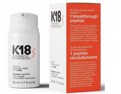 K18 BIOMIMETIC HAIRSCIENCE HAIR MASQUE 50ML | ماسك معالج للشعر 50 مل