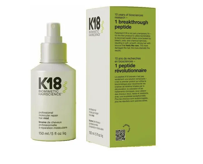 K18 BIOMIMETIC HAIRSCIENCE HAIR MIST 150ML | رذاذ لمعالجة للشعر 150 مل