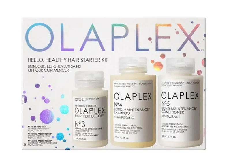OLAPLEX HELLO Kit |يتكون من اولابلكس رقم 3 ورقم 4 ورقم 5