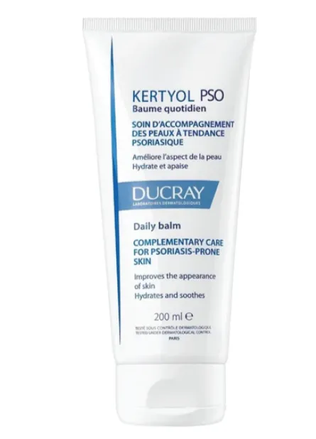 Ducray Kertyol PSO Balm 200 ml || بلسم مهدئ ومغذٍ للبشرة أو فروة الرأس المتأثرة بالصدفية والجفاف الشديد.