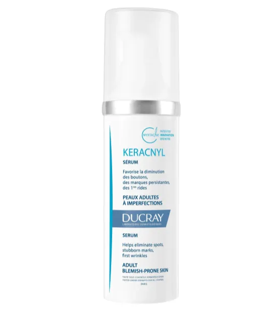 Ducray Keracnyl Serum 30 ml || سيروم مصمم لتقليل العيوب وآثار الحبوب وتحسين ملمس البشرة.