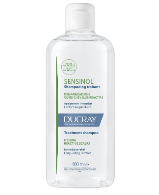 Ducray Sensinol Shampoo 200 ml || شامبو مهدئ لفروة الرأس الحساسة والمعرضة للحكة.