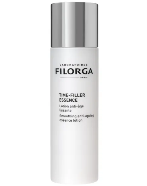 Filorga Time-Filler Essence (150 ml) إيسنس مرطب وممهد للبشرة، يحضرها لامتصاص منتجات العناية اللاحقة بشكل أفضل.