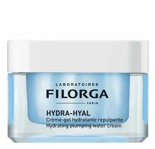 FILORGA Hydra-Hyal Cream (50 ml) كريم مرطب غني بحمض الهيالورونيك، مصمم للبشرة العادية إلى الجافة لمنحها ترطيباً عميقاً ومظهراً أكثر امتلاءً.