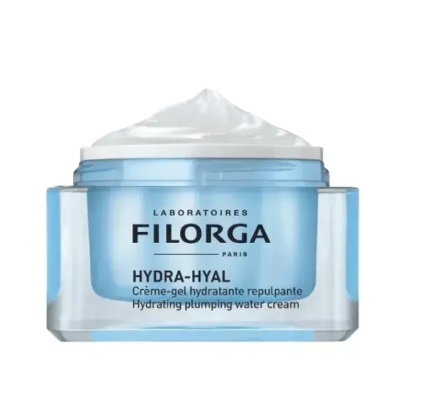 FILORGA Hydra-Hyal Gel Cream (50 ml) جل كريم مرطب بقوام خفيف، مناسب للبشرة المختلطة والدهنية.