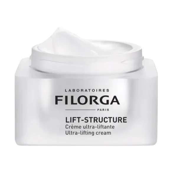 FILORGA Lift-Structure (Ultra-Lifting Cream) 50 ml كريم يومي لمكافحة الترهلات وفقدان الكثافة، يمنح البشرة مظهراً أكثر تماسكاً وامتلاءً.
