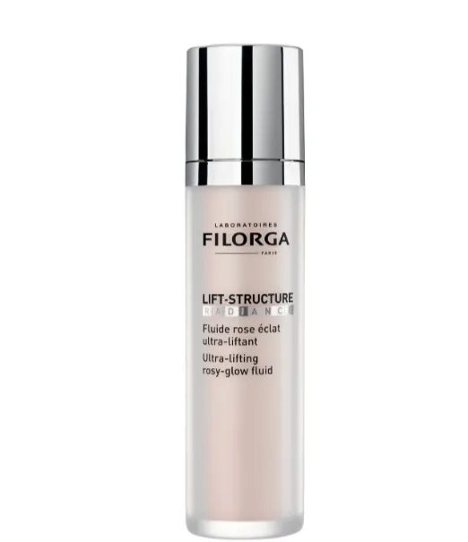 FILORGA Lift-Structure Radiance (Ultra-Lifting Rosy-Glow Fluid) 50 ml كريم شد بتركيبة خفيفة يمنح البشرة إشراقة وردية طبيعية مع تحسين التماسك.