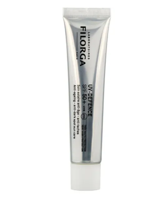 FILORGA UV-DEFENCE (Sunscreen SPF50+ - 40ml) واقي شمس يوفر حماية عالية من الأشعة فوق البنفسجية ويساعد على الحفاظ على شباب البشرة.