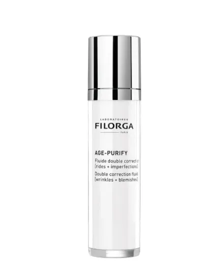 FILORGA AGE-PURIFY FLUID (Fluid Diminishes Wrinkles + Clears Blemishes - 50ml) سائل مرطب خفيف للبشرة المختلطة والدهنية يساعد على تقليل التجاعيد والعيوب في آنٍ واحد.