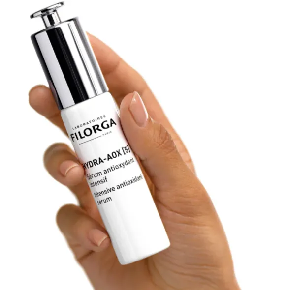 FILORGA HYDRA-AOX [5] (Intensive 5 Antioxidant Serum - 30ml) سيروم غني بمضادات الأكسدة يساعد على حماية البشرة من العوامل الخارجية والحفاظ على نضارتها.