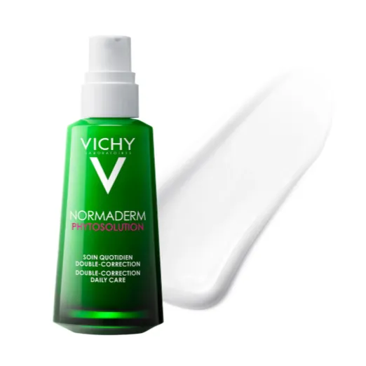 Vichy Normaderm NORMADERM DOUBLE-CORRECTION DAILY CARE (50ml) كريم يومي للبشرة المعرضة للحبوب.