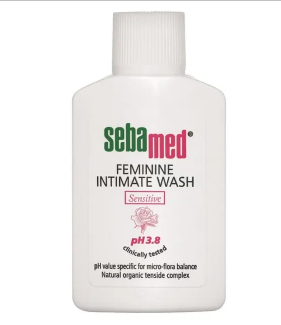 SEBAMED INTIMATE WASH pH 3.8 (50ml) غسول للمناطق الحساسة بتركيبة متوازنة لدعم الحماية الطبيعية للبشرة.