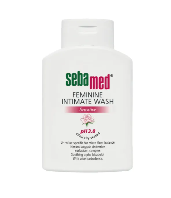 SEBAMED INTIMATE WASH pH 3.8 (200ml) غسول للمناطق الحساسة بحجم اقتصادي للاستخدام المنتظم.