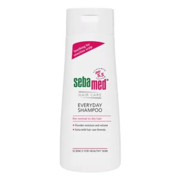 SEBAMED EVERYDAY SHAMPOO (200ml) شامبو للاستخدام اليومي لجميع أنواع الشعر.