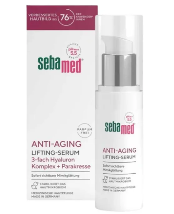 SEBAMEDANTI-AGING LIFTING SERUM (30ml) سيروم مضاد لعلامات التقدم في السن يساعد على تحسين تماسك البشرة وتقليل ظهور التجاعيد.