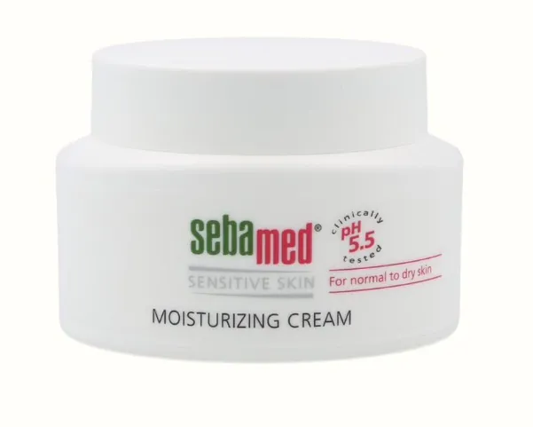 SEBAMED MOISTURIZING CREAM (75ml) كريم مرطب للبشرة الحساسة والجافة.