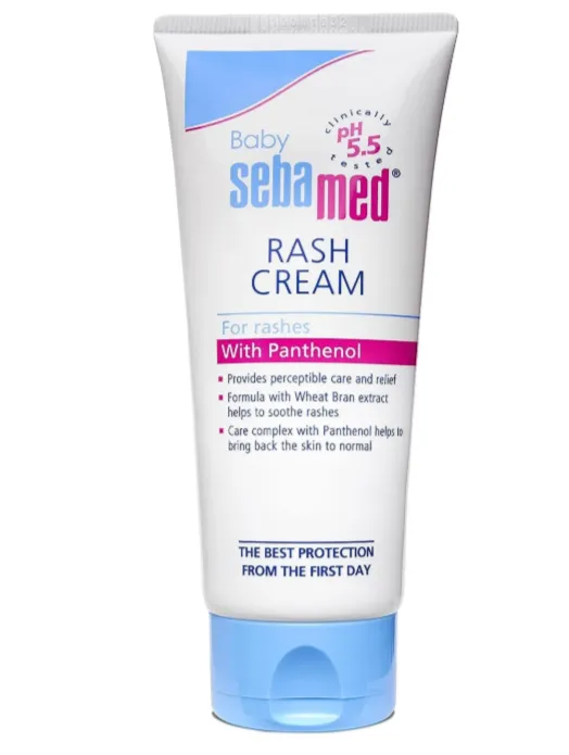 SEBAMEDBABY DIAPER RASH CREAM (100ml) كريم لطفح الحفاض يساعد على حماية بشرة الطفل وتهدئة الاحمرار والتهيج.
