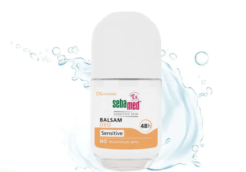 SEBAMED SENSITIVE SKIN BALSAM DEODORANT (50ml) مزيل تعرق مخصص للبشرة الحساسة.