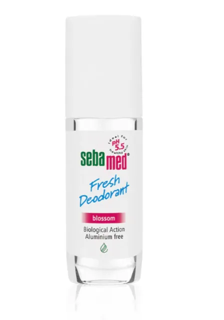 SEBAMED FRESH DEODORANT ROLL-ON ACTIVE (50ml) مزيل تعرق مصمم للأشخاص النشطين ويوفر حماية فعالة طوال اليوم.