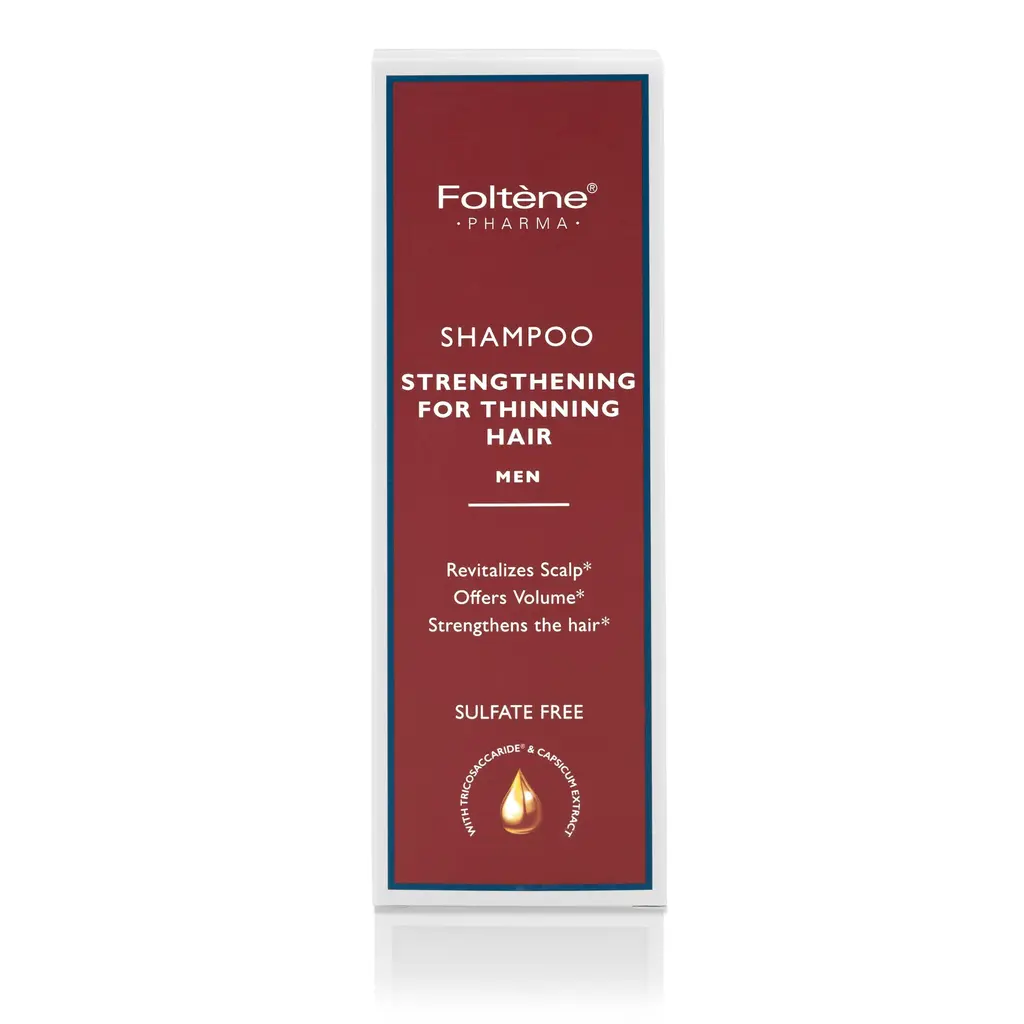 Foltène Pharma Shampoo Strengthening for thinning hair men  200 ML -فولتين شامبو معالج لتساقط الشعر للرجال