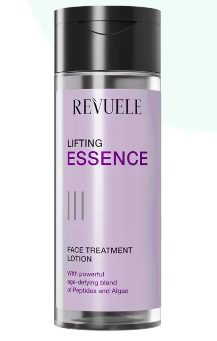 REVUELE LIFTING ESSENCE (125ml) مرطب مائي (Essence) يساعد على تحسين مرونة البشرة ومنحها مظهراً أكثر تماسكاً.
