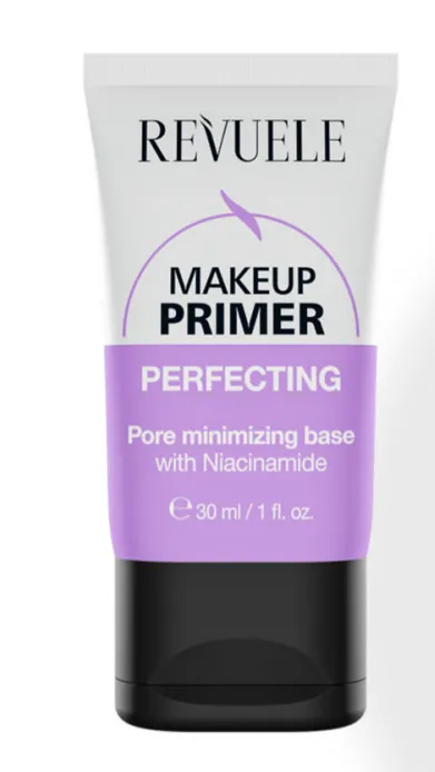 REVUELE MAKEUP PRIMER PERFECTING (30ml) برايمر مثالي للمكياج يساعد على تنعيم البشرة وتقليل مظهر المسام للحصول على قاعدة مكياج أكثر سلاسة.