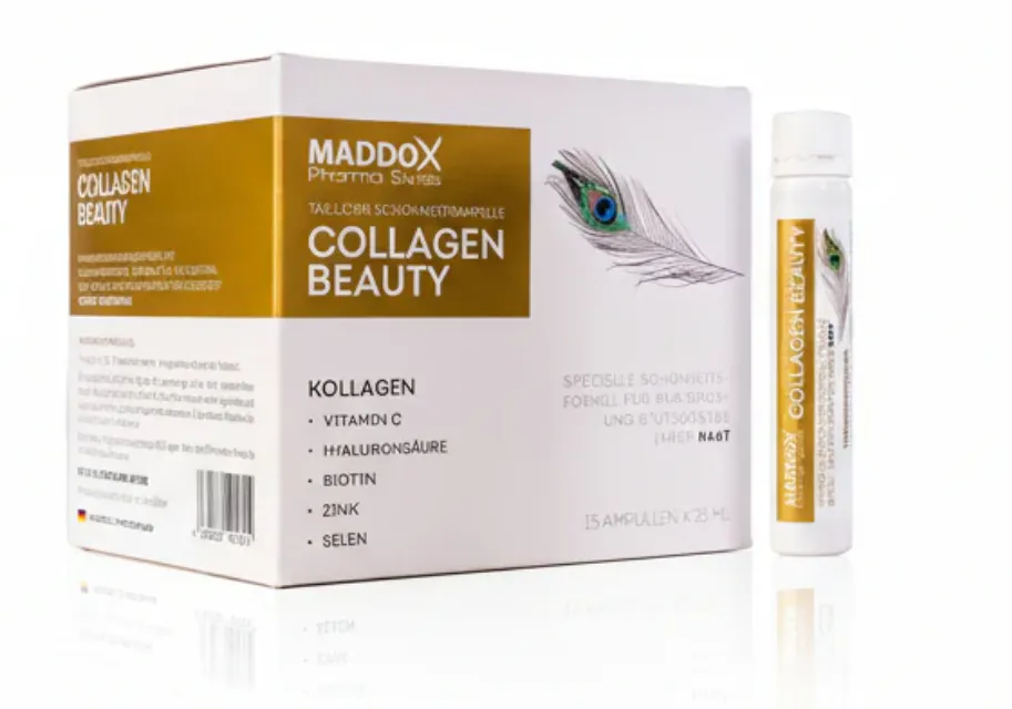 Maddox Collagen Beauty كولاجين سائل لدعم جمال البشرة والشعر والأظافر.