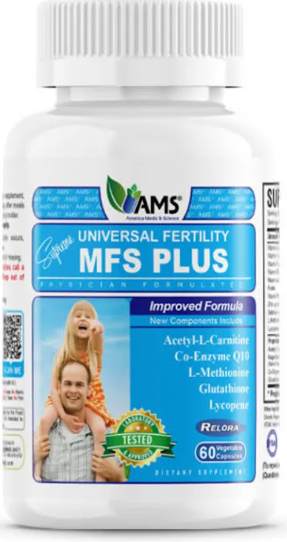 AMS Universal Fertility MFS Plus (60 tables ) مكمل غذائي لدعم الخصوبة لدى الرجال.