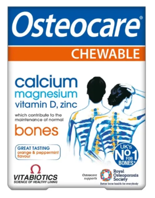 Osteocare Original تركيبة متكاملة لدعم صحة العظام والأسنان.