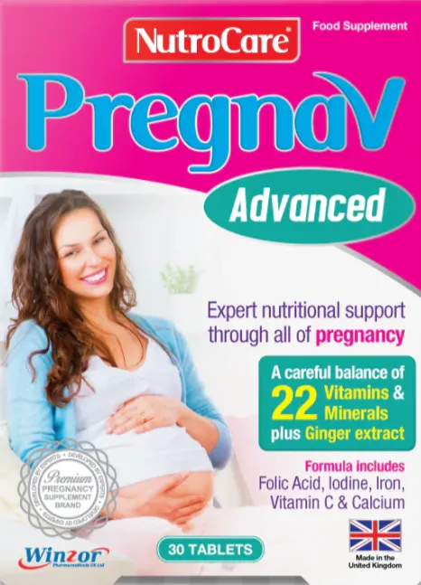 NutroCare Pregnav Advanced تركيبة متكاملة لدعم الحمل.