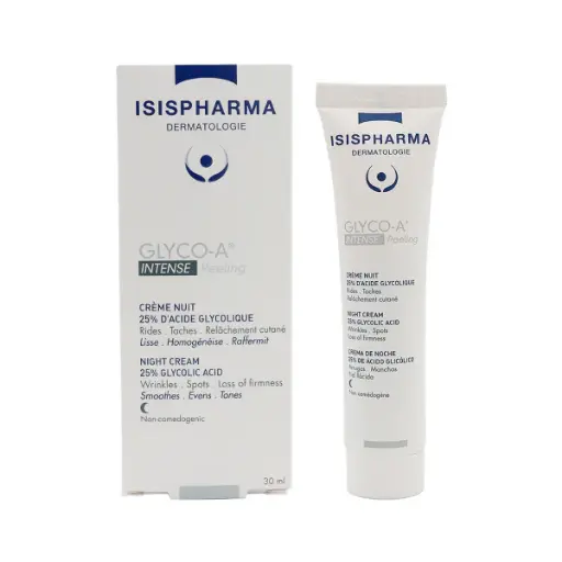 ISIS PHARMA GLYCO-A INTENSE PEELING - 30 ML | كريم ليلي مقشر بحمض الغلايكوليك 30 مل