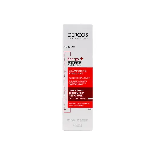  VICHY Dercos Energising Shampoo Anti-Hair Loss - 200ml | شامبو منشط ضد تساقط الشعر من ديركوس - 200 مل