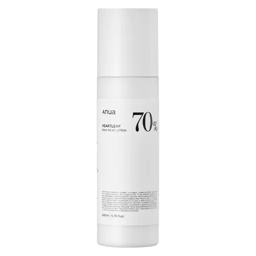 لوشن ترطيب الوجه 200 مل Anua HeartLeaf 70% Daily Relief Lotion 200ml 
