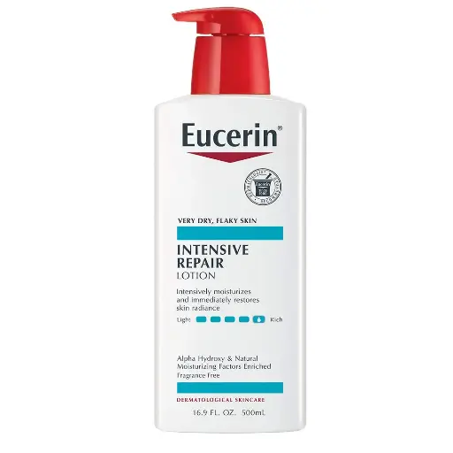 لوشن يوسيرين المُعزز للإصلاح المكثف، 16 أونصة سائلة (90 مل) _ Eucerin Intensive Repair Enriched Lotion 16-90 Oz