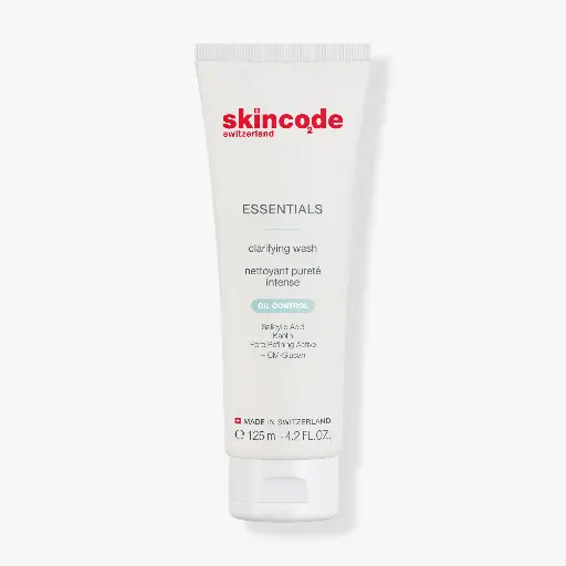 غسول سكين كود إسينشالز للتحكم في الزيوت _ SKINCODE ESSENTIALS OIL CONTROL CLARIFYING WASH 125 ml 