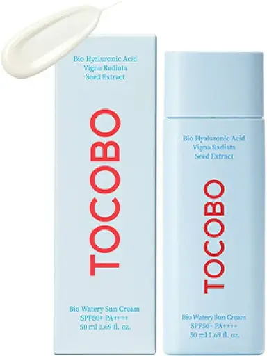 TOCOBO Bio Watery Sun Cream Spf 50 PA+++ - 50ml | توكوبو واقي شمسي بقوام مائي Spf 50 +++ - 50 مل