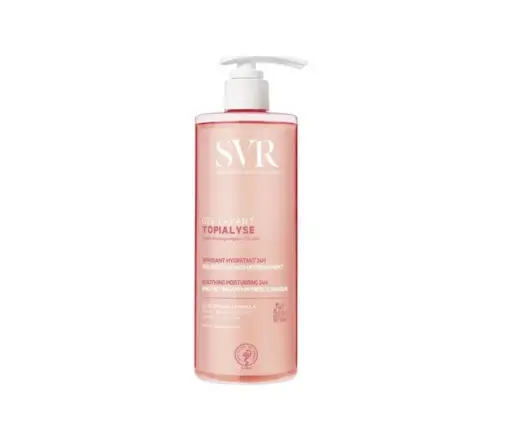 SVR TOPIALYSE CLEANSING GEL DRY AND SENSITIVE SKINS-اس في ار غسول للبشرة الجافة و الحساسة 400 ml 