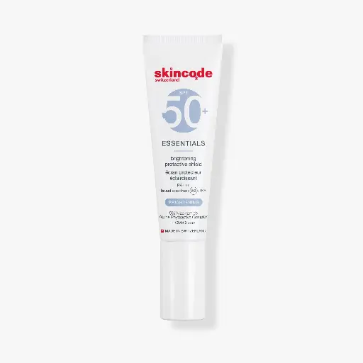 واقي شمس سكين كود SKINCODE Brightening Protective Shield Spf 50/Pa+++ 30ml 
